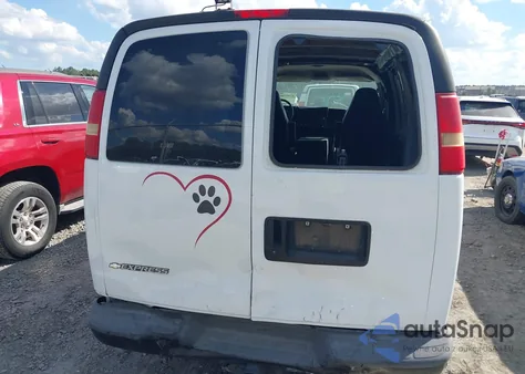 2007 Chevrolet Express Work Van из США, поврежденный, VIN 1GCGG25V471204668